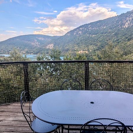 Cabanes Et Lodges Du Belvedere Serrieres-sur-Ain Exterior foto